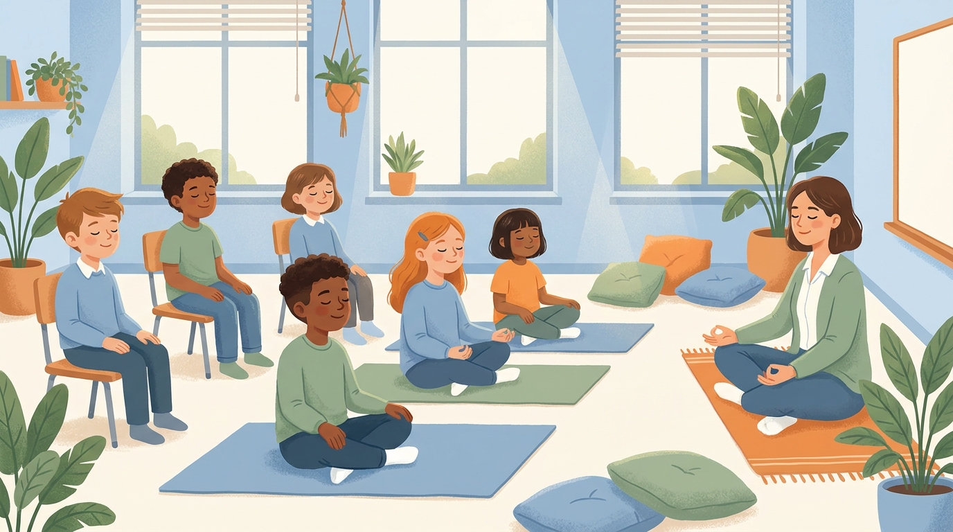 Imagen representativa de la charla Mindfulness en el Colegio