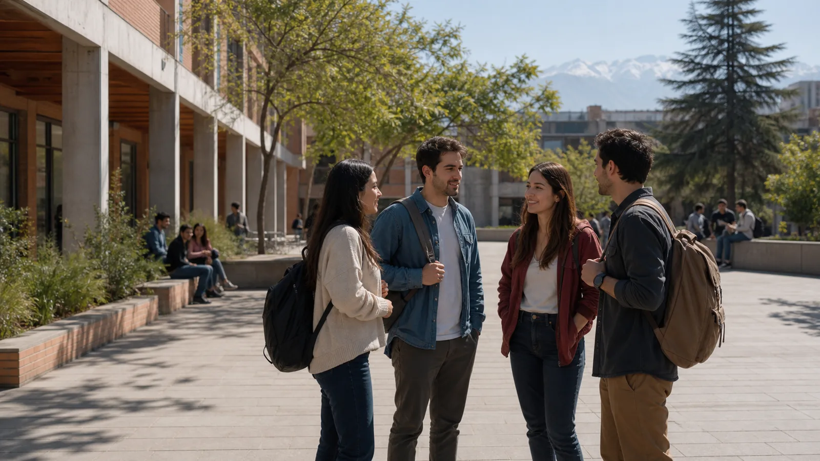 Estudiantes universitarios en Chile