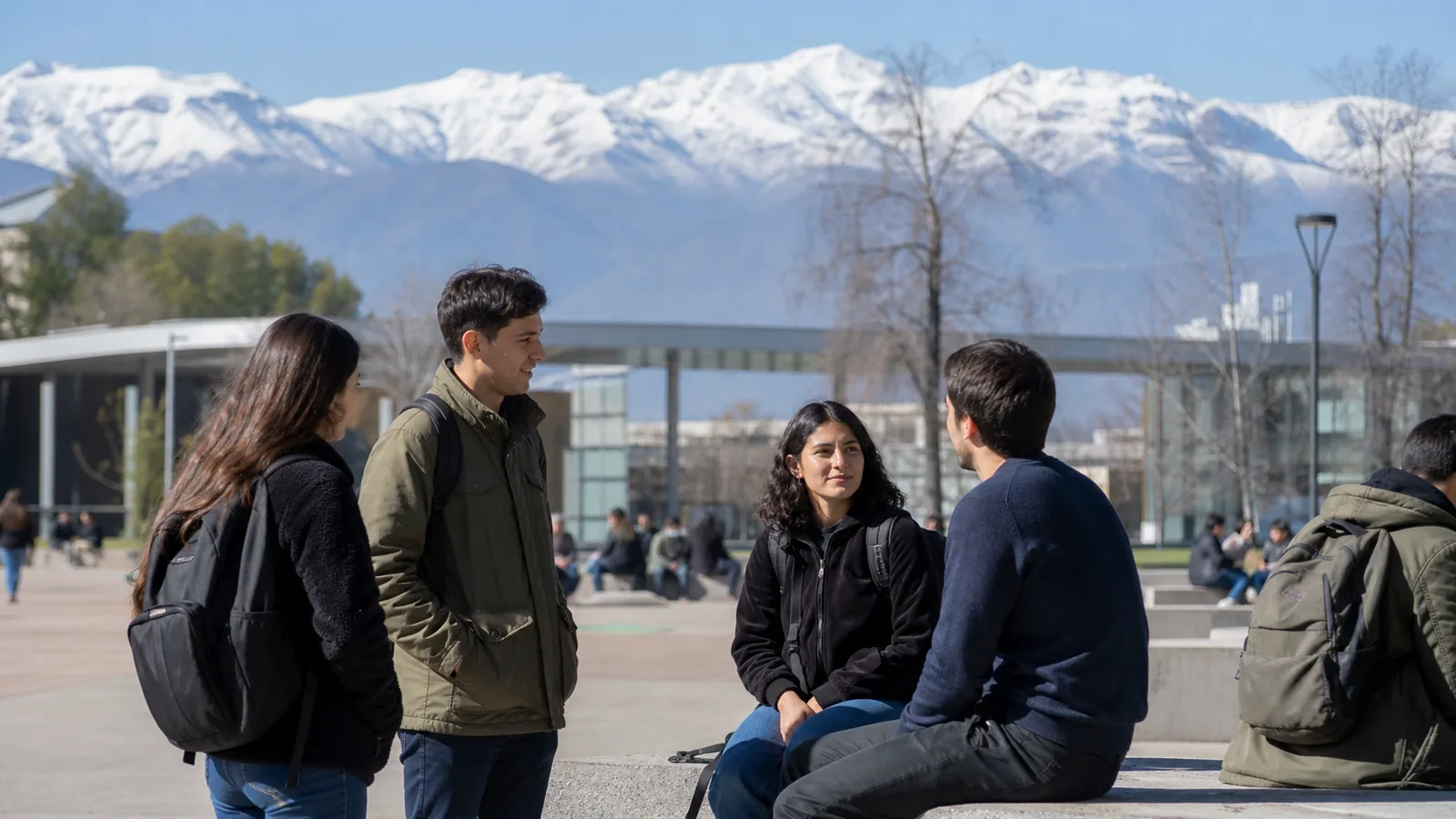 Estudiantes universitarios en Chile