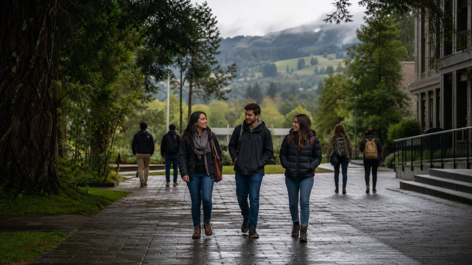 Estudiantes universitarios en Chile