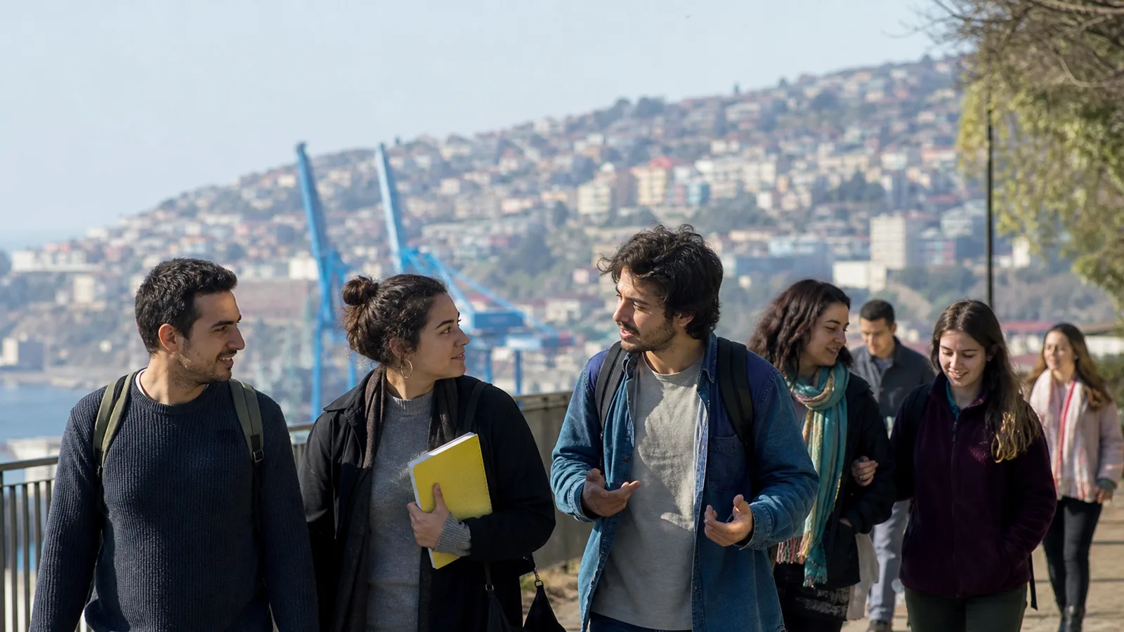 Estudiantes universitarios en Chile